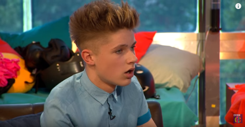  CBBC interviewer Harvey was left speechless