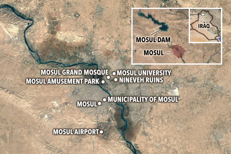 The city of Mosul has been occupied by ISIS for two years