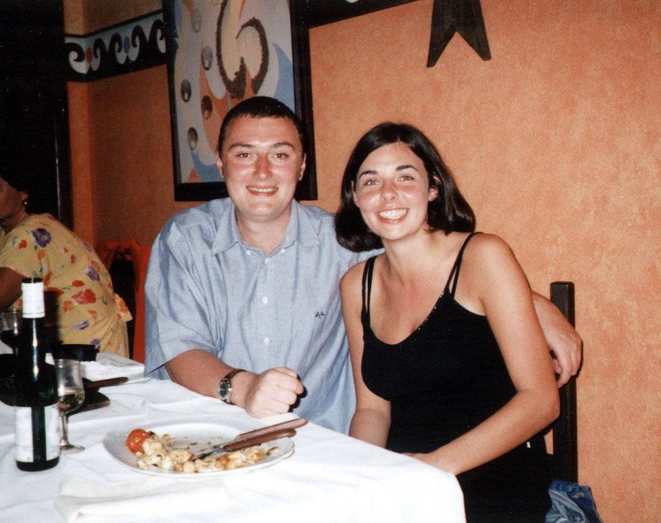 English tourists Peter Falconio and girlfriend Joanne Lees before Peter was murdered