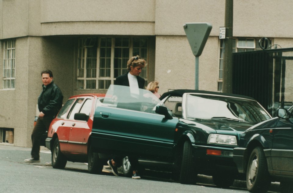  Diana's green Audi that she was frequently pictured in has been valued at £50,000