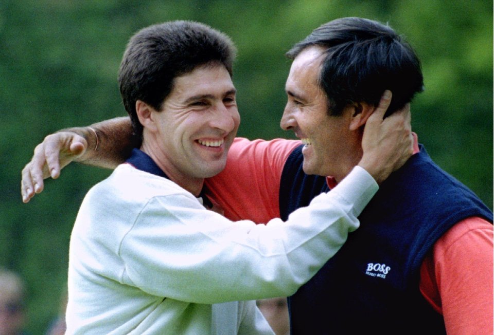  Jose Maria Olazabal and Seve Ballesteros were the greatest pairing in Ryder Cup history