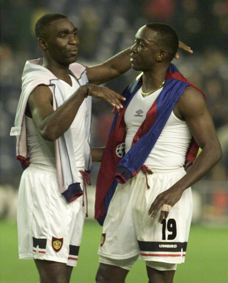  Andy Cole and Dwight Yorke were really in tandem during epic Nou Camp draw