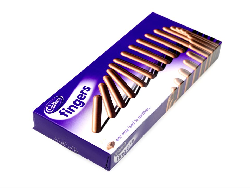  Chocolate fingers now come in packs with two less pieces - despite being priced the same