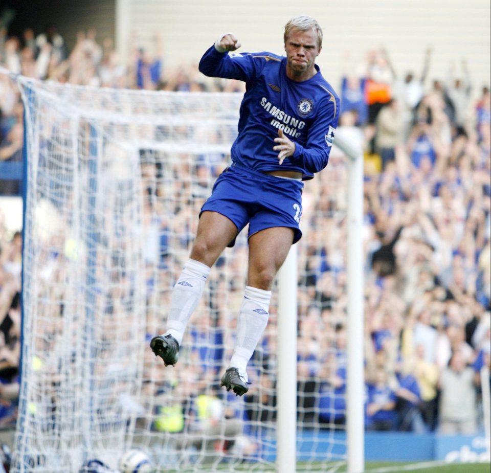  The striker spent six years at Stamford Bridge