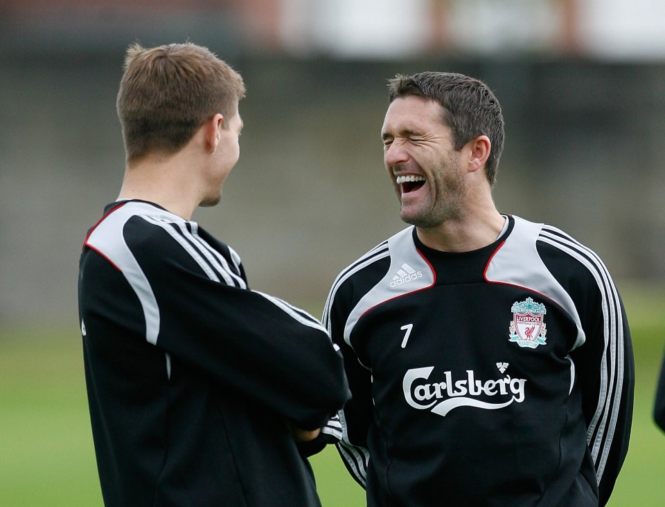  Keane and Gerrard shared one season at Liverpool