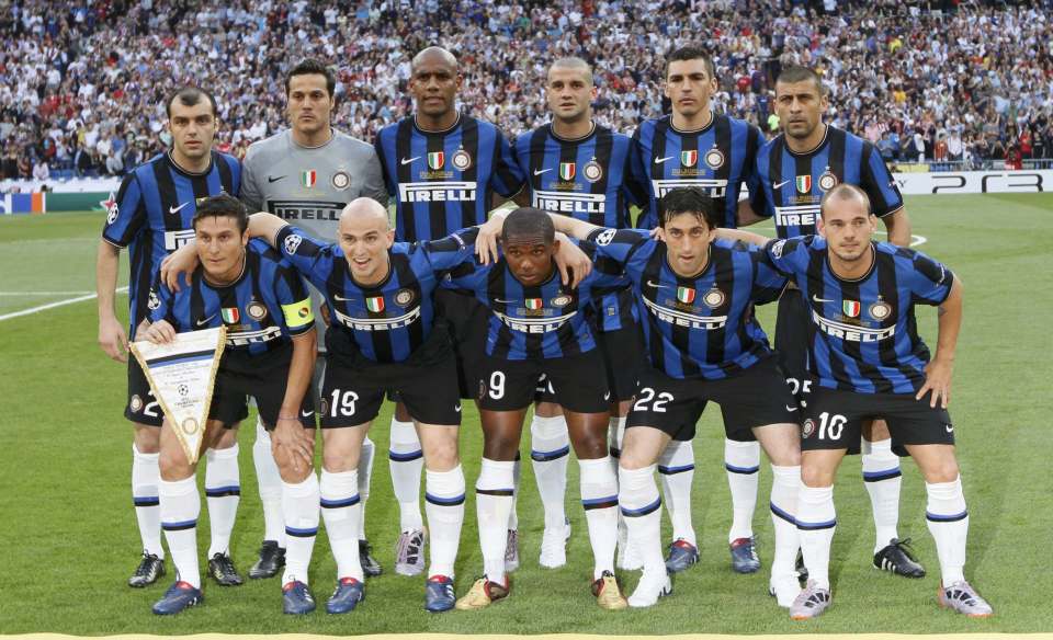  Inter Milan's star-studded line-up ahead of 2010 Champions League final