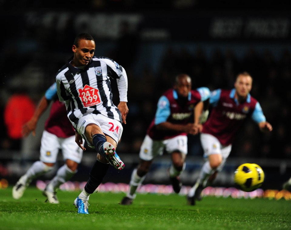  Peter Odemwingie scored most of his Premier League goals at West Brom