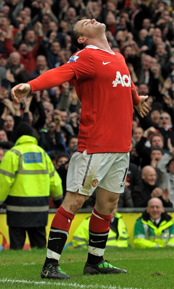  Rooney soaks up the emotion of it all his incredible strike