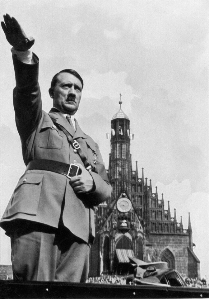  Hitler ... Nazi leader turned into a 'nervous wreck' in the last year of the Second World War, author claims