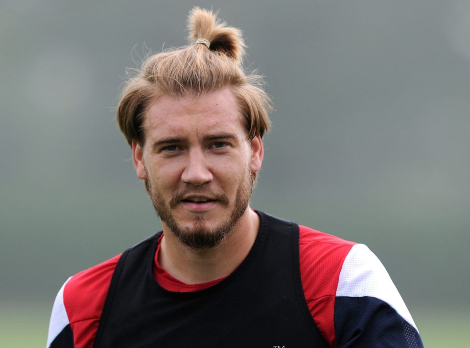  Nicklas Bendtner once sported a ponytail/man-bun during his Arsenal days