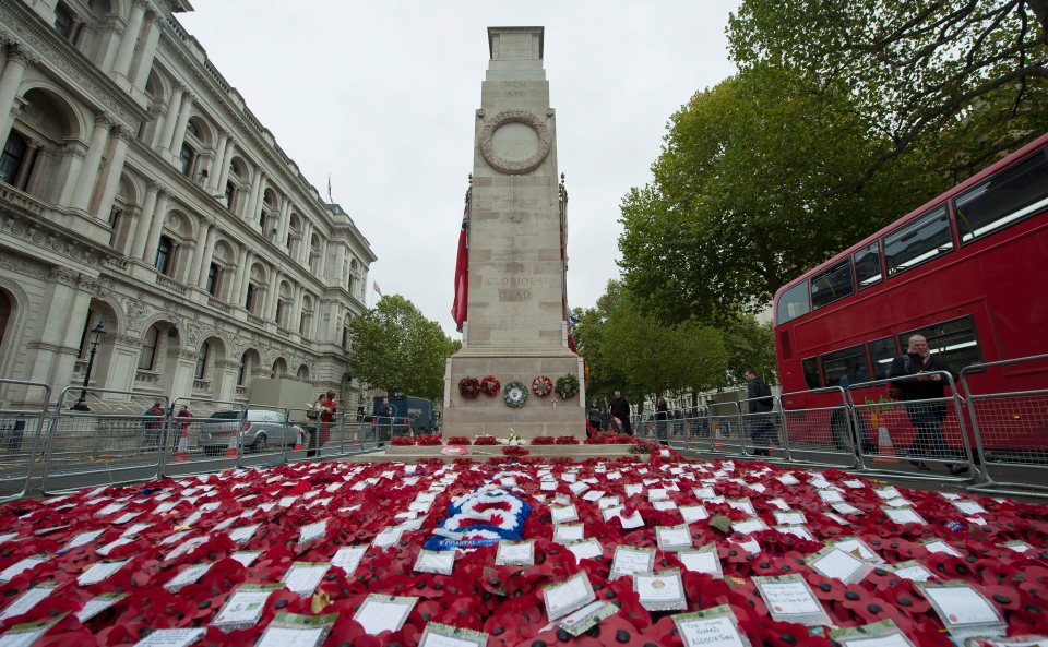  A two-minute silence is often acknowledged at schools, offices and churches up and down the country