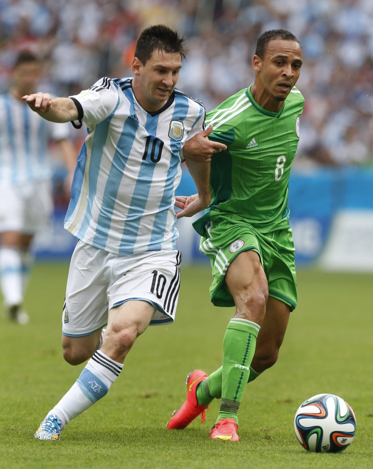  Peter Odemwingie has 63 caps for Nigeria, netting ten times in the process