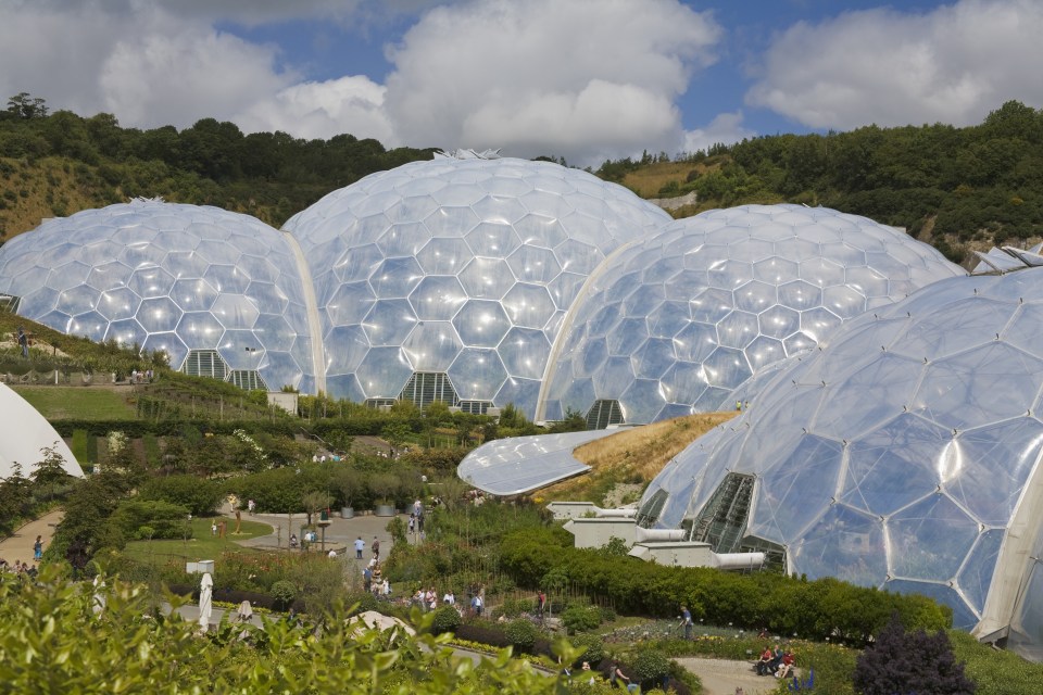  Food sold at the Eden Project in Cornwall was given the best score out of 150