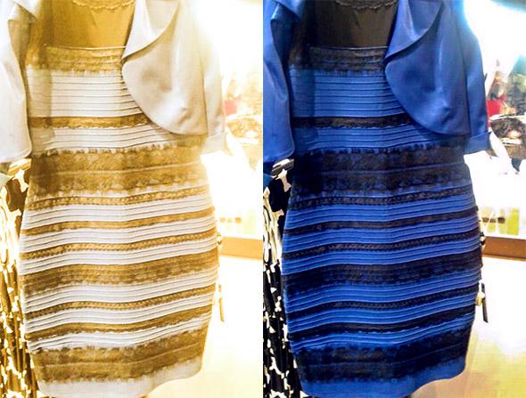  This black and blue dress divided the internet in 2015