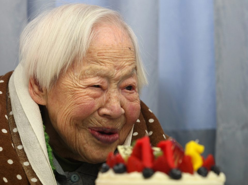  One of the world's oldest living people Misao Okawa, from Japan, died in March this year weeks after her 117th birthday