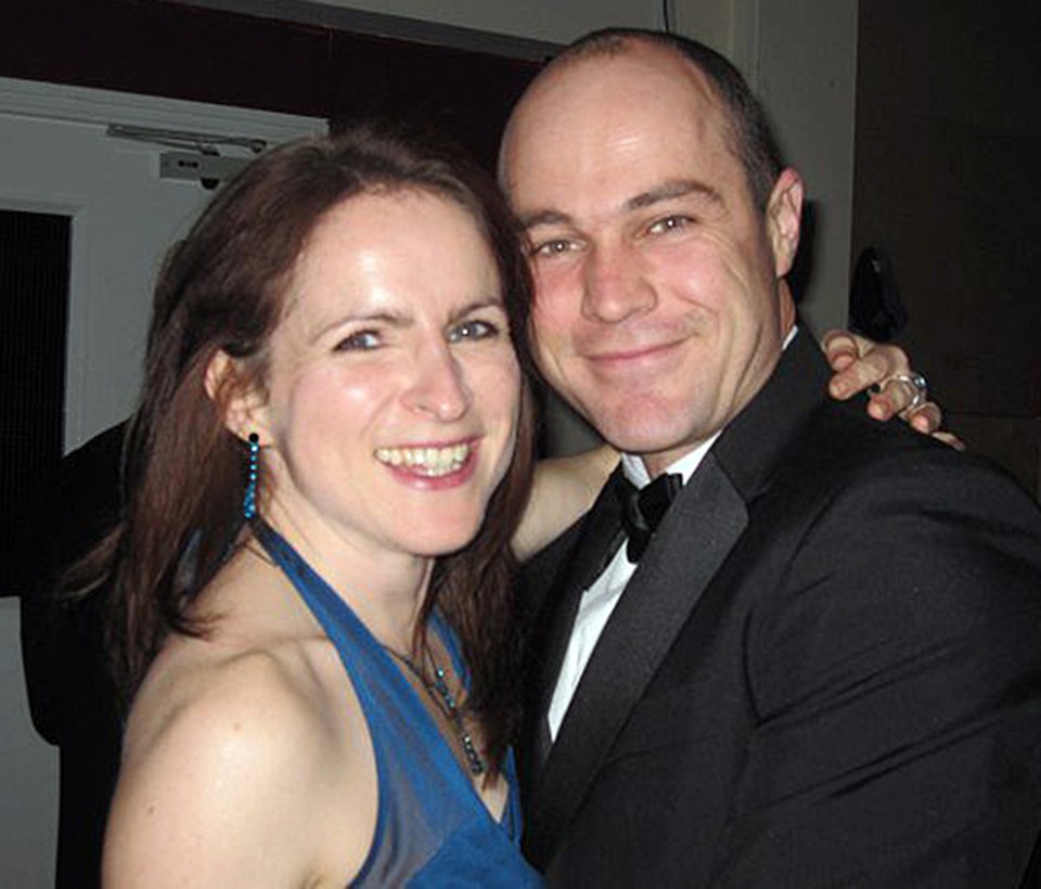  Victoria Cilliers with husband Emile who was charged with trying to murder his wife by tampering with the parachute