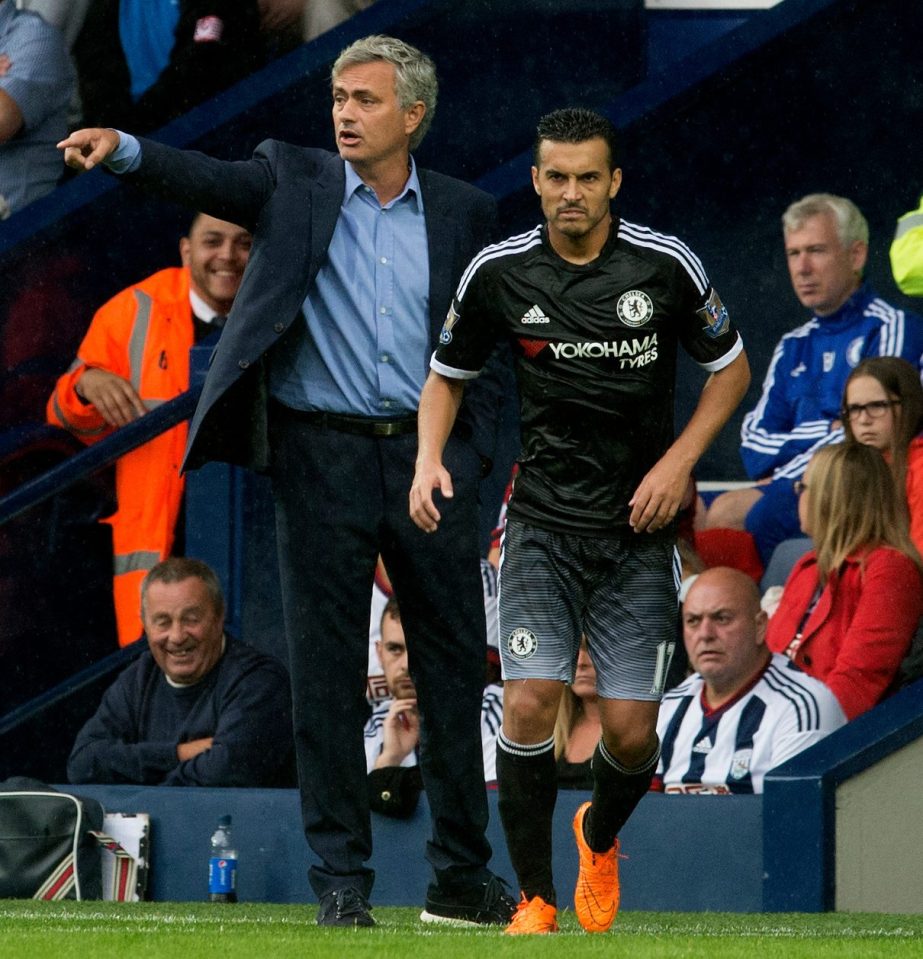  Pedro failed to impress under old boss Jose Mourinho