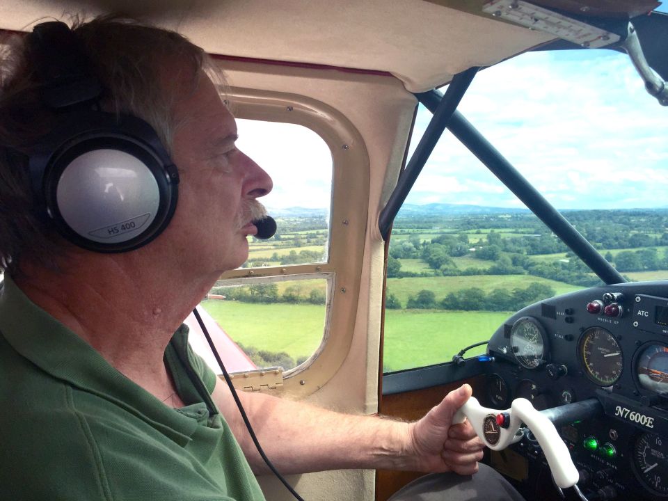  Tragic Howard Cox ... 67-year-old pilot died after his BD5 plane crashed in a field