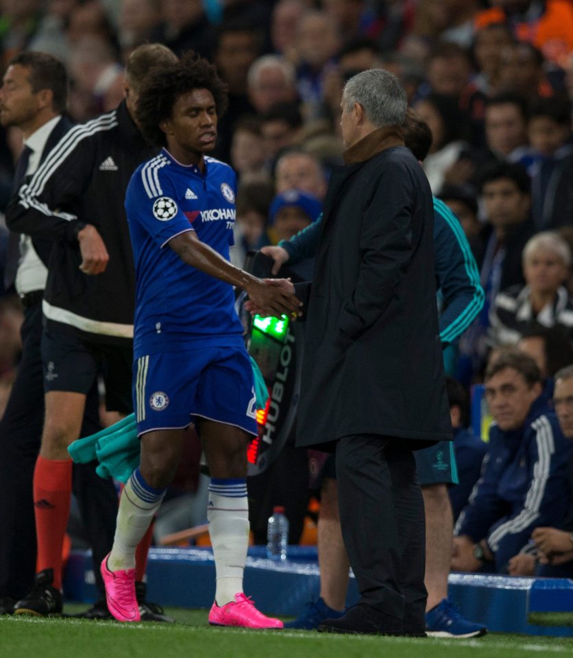  Jose Mourinho signed Willian from Shakhtar Donetsk