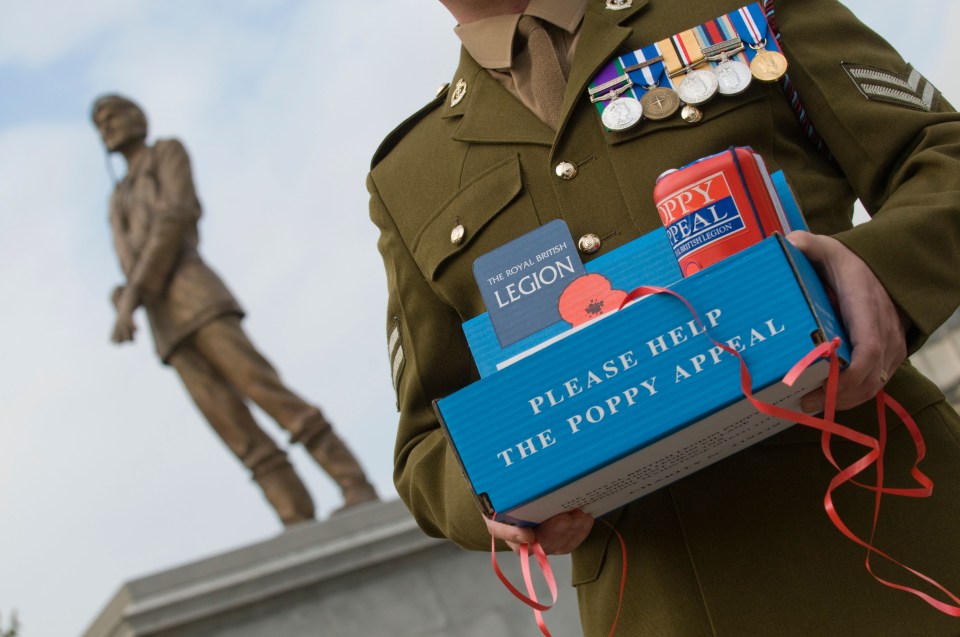  The Poppy Appeal first launched in 1921