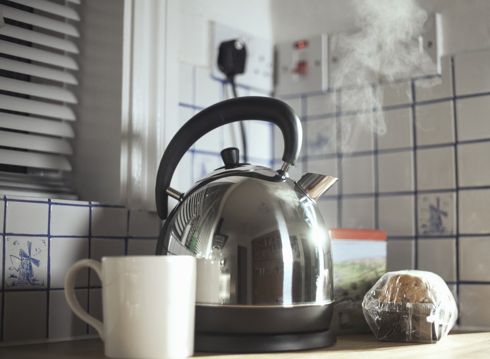  You should only fill your kettle up with as much water as you need