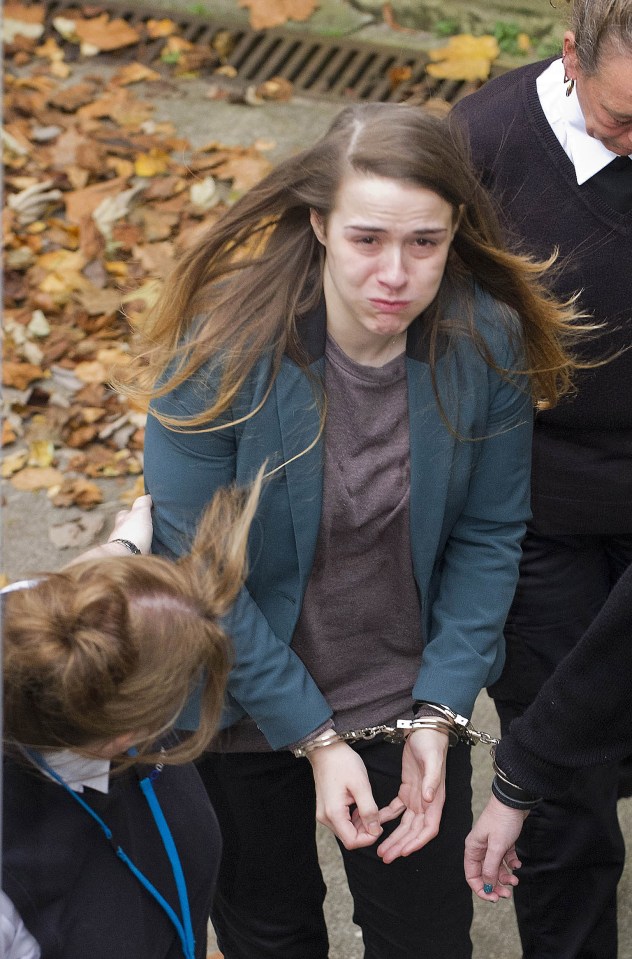  Gayle after leaving court in November after she was jailed for eight years