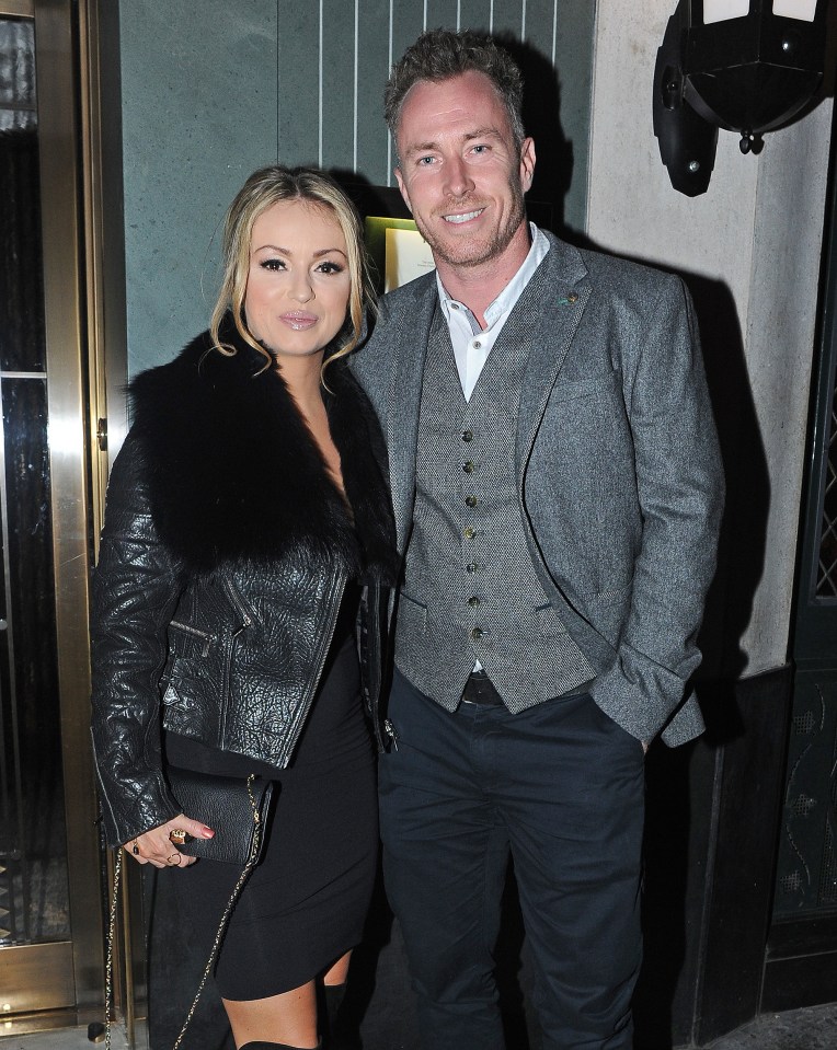  Loved-up! . . . Ola and James Jordan both featured on Strictly Come Dancing and are now the show's biggest critics