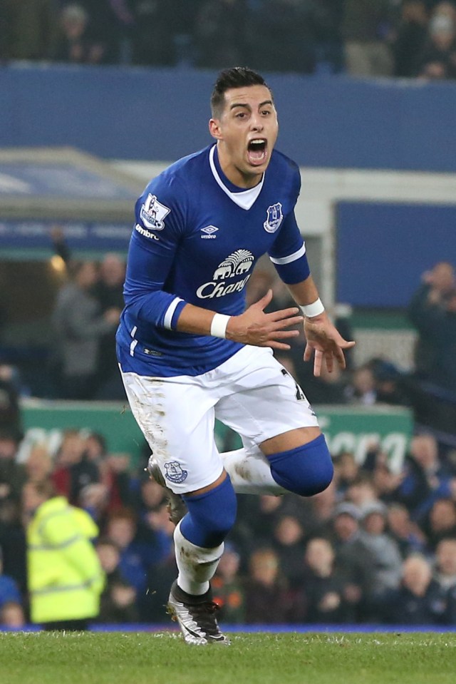  Everton's Ramiro Funes Mori is seen as an ideal captain by Daniel Passarella