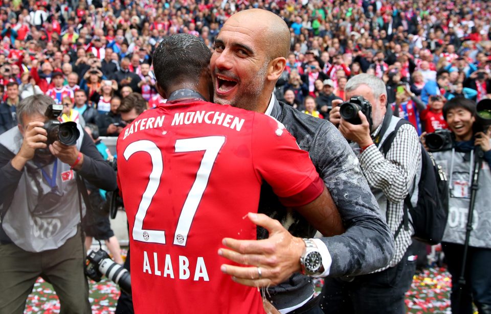  Pep Guardiola worked with the left-back in Germany for three years