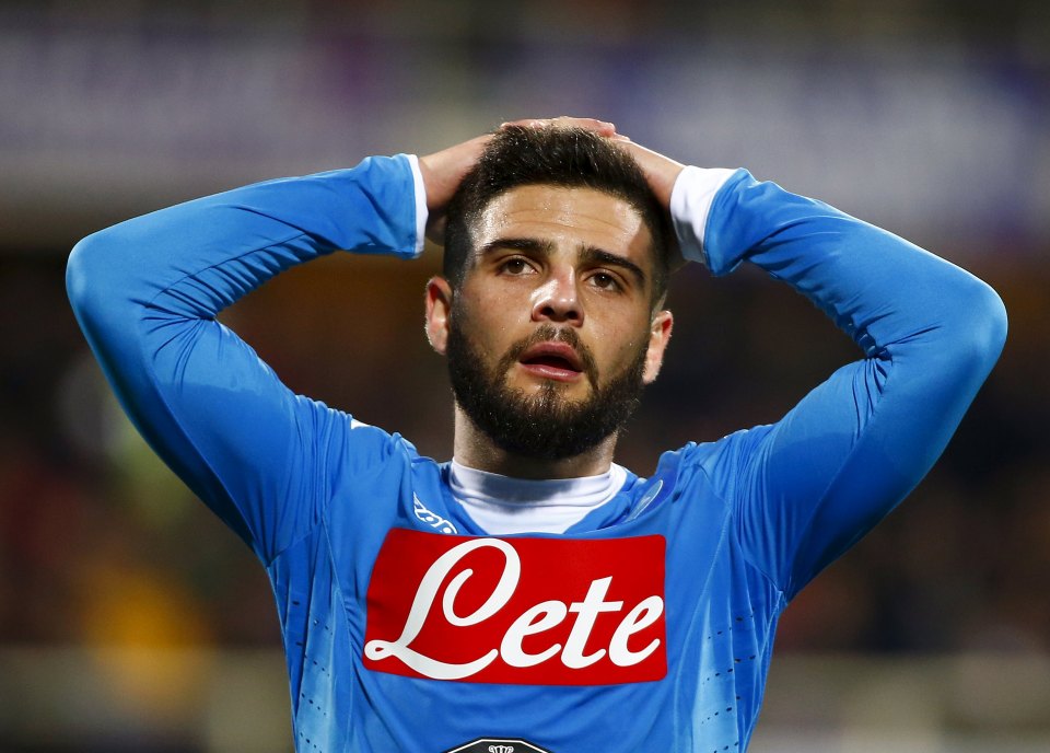  Lorenzo Insigne is reportedly pushing for a move to Liverpool