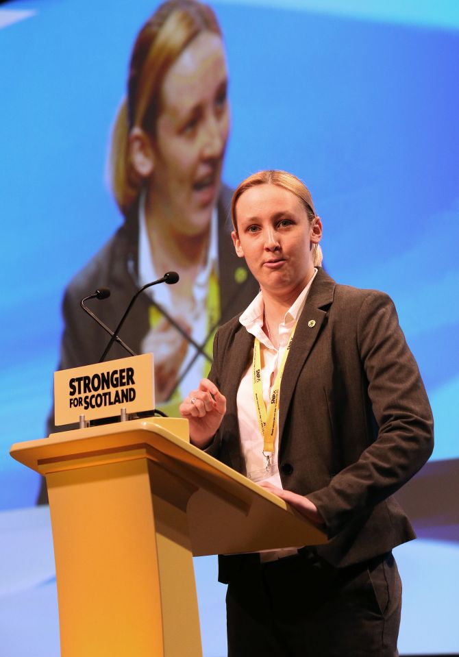  The SNP returned seven gay and lesbian MPs, including 20-year-old Mhairi Black