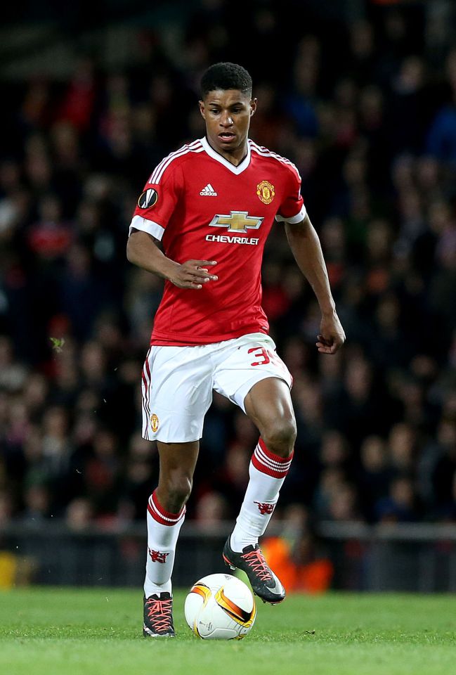  Marcus Rashford has been grabbing the headlines since bursting on the the scene last season