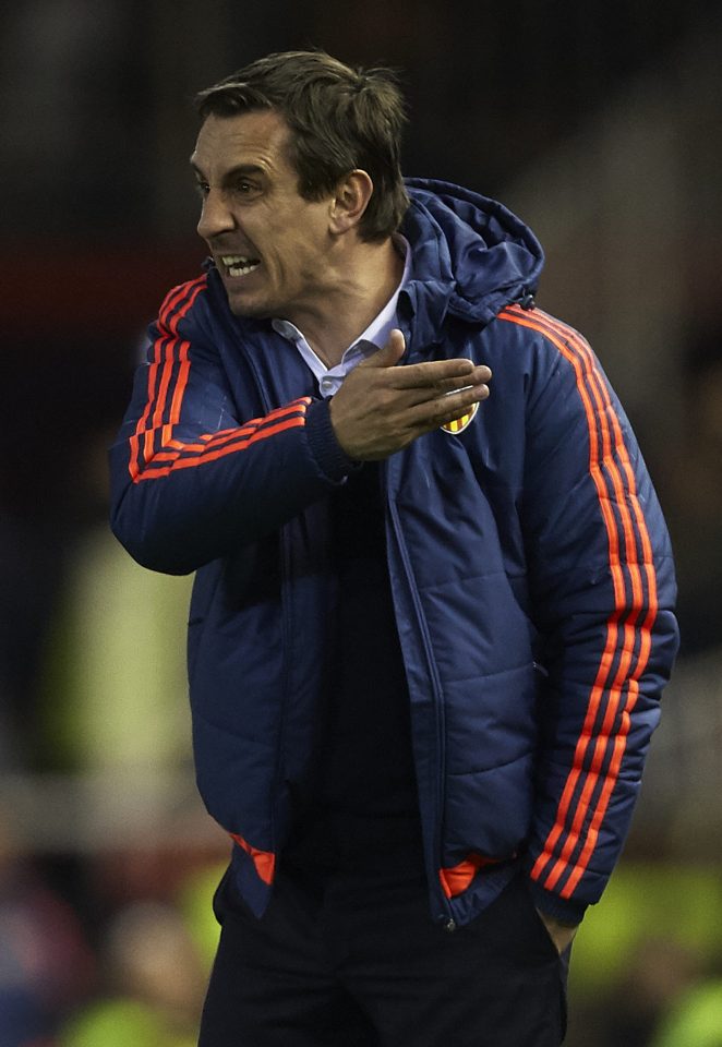  Neville has been branded as one of the worst coaches ever at Valencia