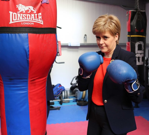 Nicola Sturgeon will have a fight on her hands