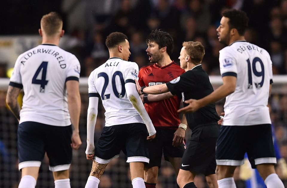  Dele Alli got into bother after punching West Brom's Claudio Yacob last season