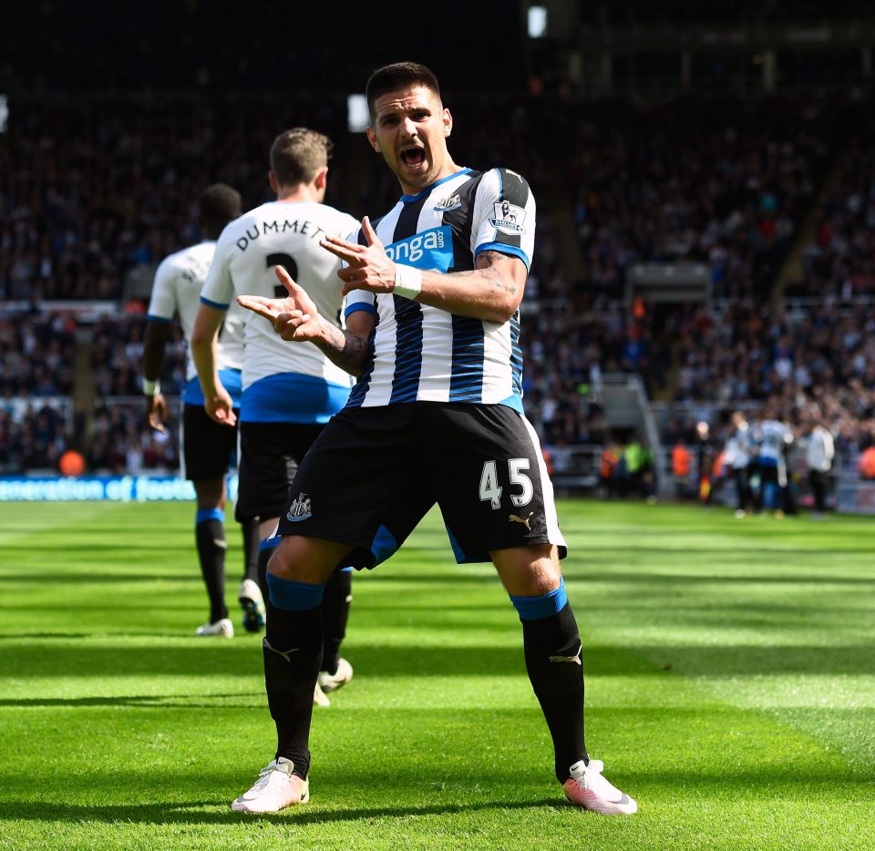  Newcastle striker Aleksandar Mitrovic honed his trade at Partizan Belgrade