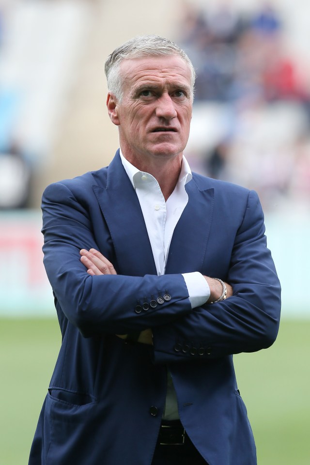  France coach Didier Deschamps confirms he's keeping a close eye on the Celtic striker