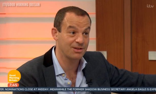 Money saving expert Martin Lewis, pictured on Good Morning Britain, says 