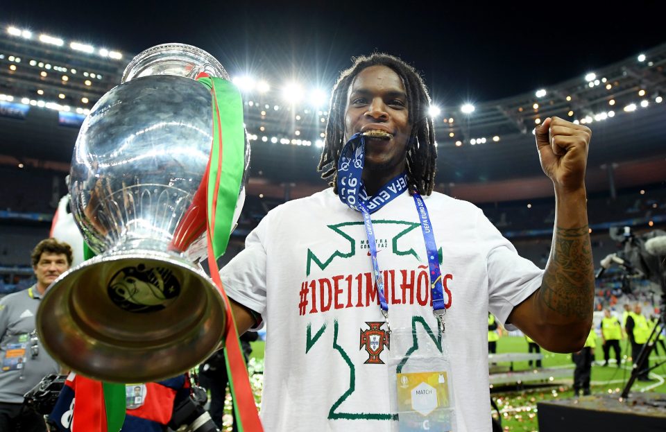  Sanches helped Portugal win Euro 2016 before completing a move to Bayern Munich