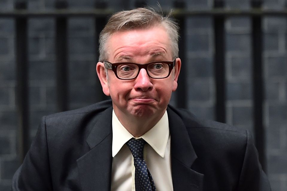 Michael Gove said he was going out for a "short time" but returned six hours later