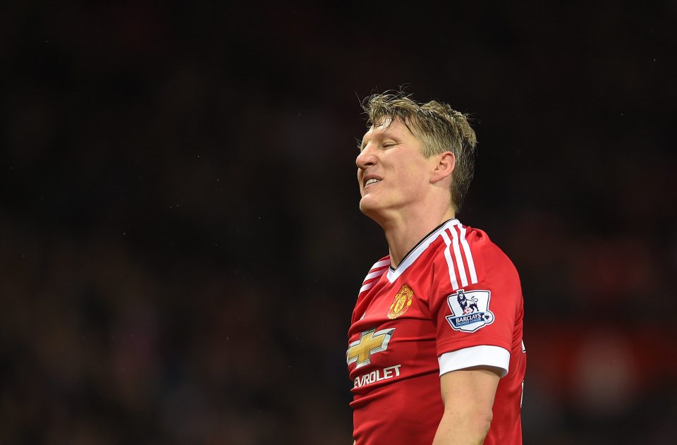  Schweinsteiger has spent months in the stands under Jose Mourinho