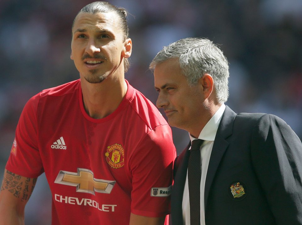  Jose Mourinho praised Ibrahimovic's influence inside the dressing room