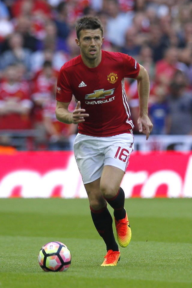  Michael Carrick is nearing the end of his playing career at Old Trafford