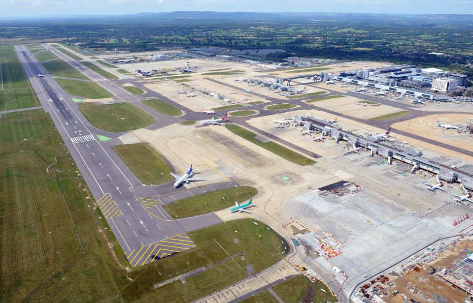  Gatwick... UK's second largest airport could expand in five years