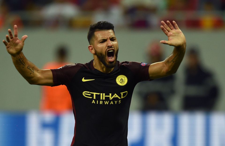  Prolific striker Sergio Aguero is one of many Premier League nominees