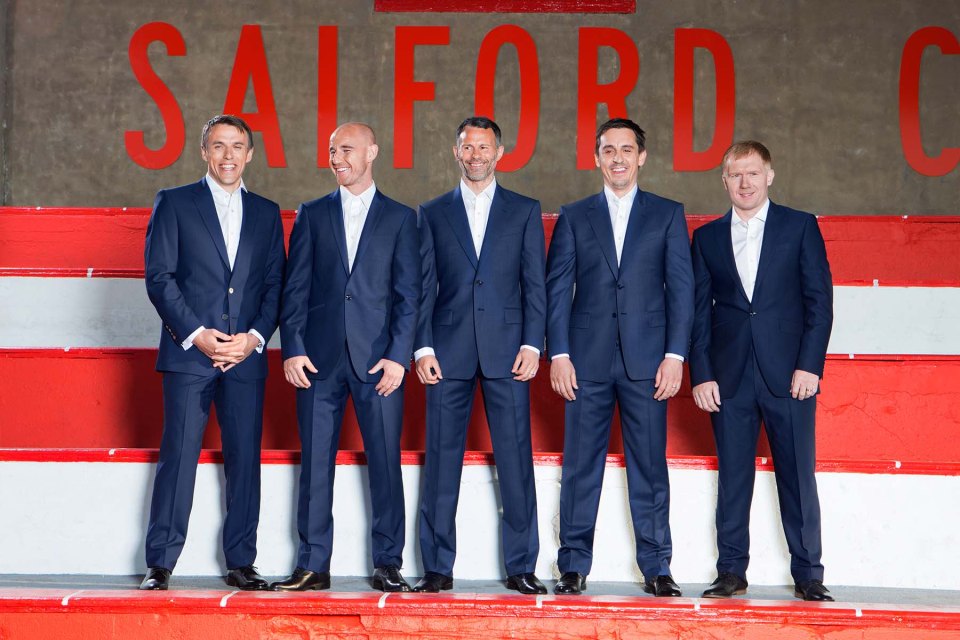  Gary Neville co-owns Salford City with Nicky Butt, Ryan Giggs, Paul Scholes and brother Phil Neville