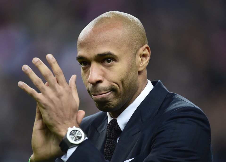  Thierry Henry agreed with Souness that Luiz should have been given his marching orders