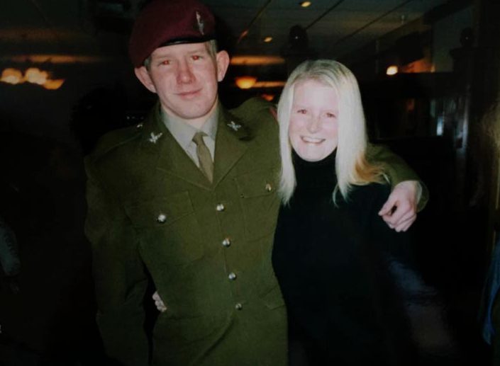  Former British Para Nick Dunn pictured with his sister Lisa