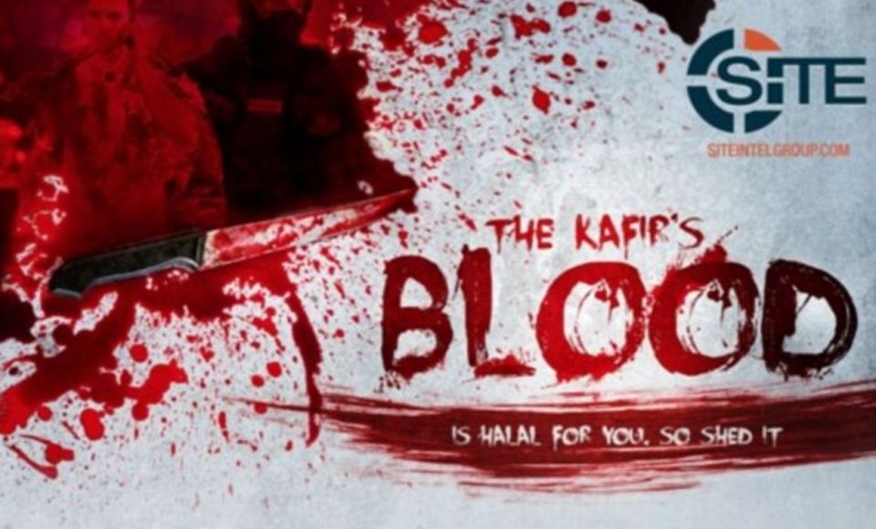  An article in ISIS propaganda rag Rumiyah calls on followers to spill 'the kafir's blood'