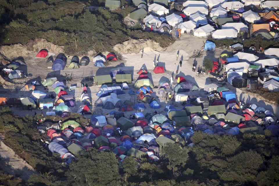 Migrant chaos . . . Lily Allen previously said she would take in a refugee from the Jungle